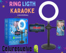 Selfie Ring Light Dual w/2 Phone Holder
