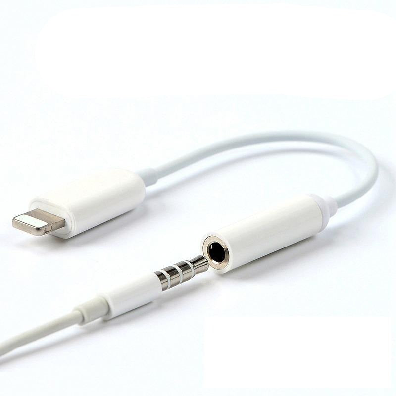 LIGHTNING TO AUX ADAPTER PARA APPLE CELURESUELVE