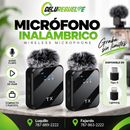 Dual Puff Wireless Microphone