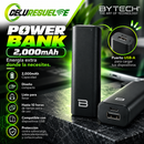 Bytech power bank 2,000mAh