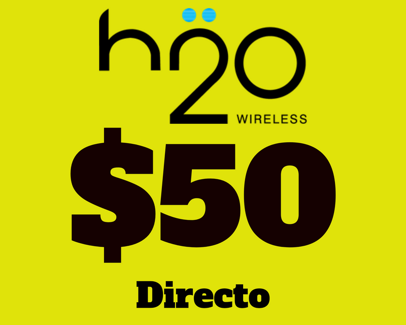 RECARGA H2O WIRELESS