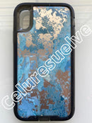 COVER IPHONE MARMOL AZUL