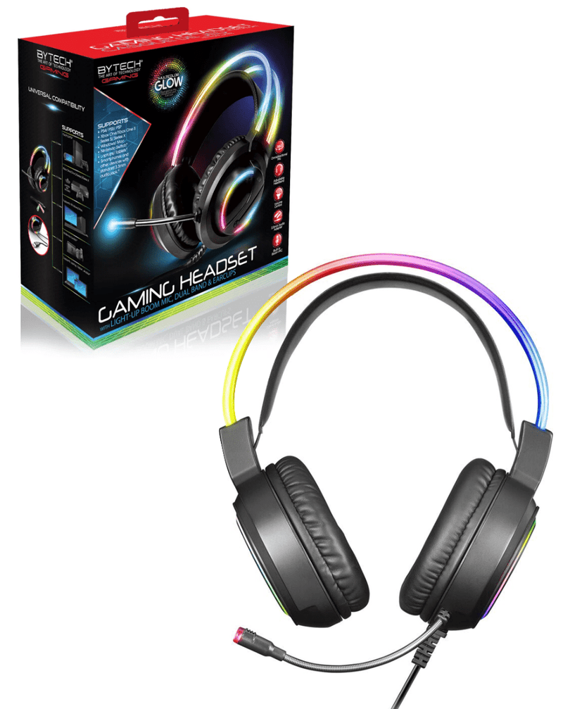 Gaming Headset Bytech Earphones Bytech Over The Ear Wired USB