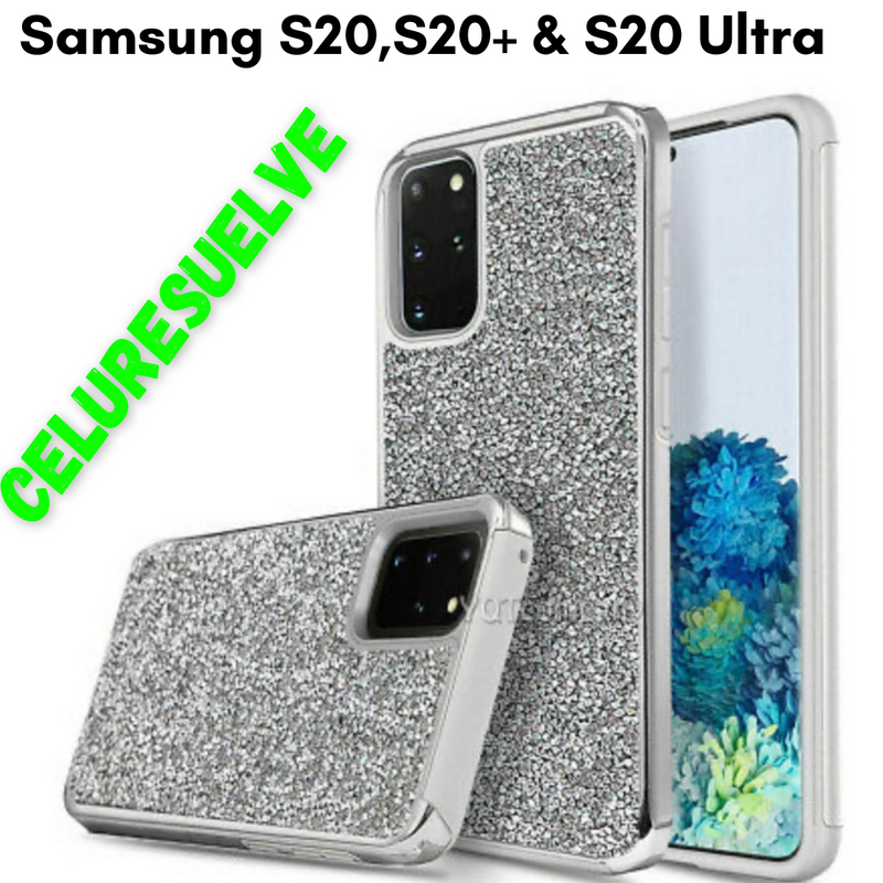 COVER DE BRILLO PARA SAMSUNG: S20, S20+ & S20 ULTRA