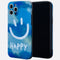 COVER PARA IPHONE BLUE HAPPY FACE