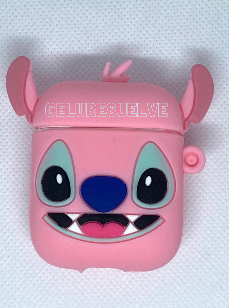 COVER AIRPODS STITCH ROSA